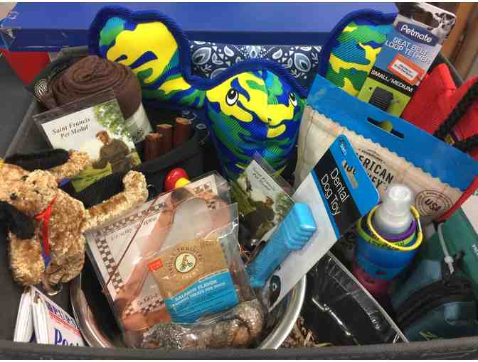 Doggie Box Loaded with Treasures from Cher McCoy & Lexington Pet Care!