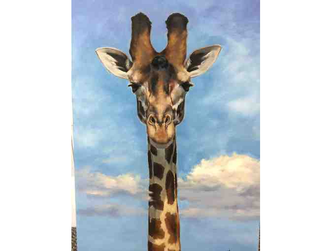 The Talented Artist, Cindi Berry, Donates a 11' x 14' Custom Oil Painting!
