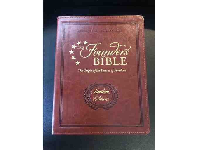 The Founders' Bible - Autographed by David Barton! Donated By Our Friend Scott Shoup!