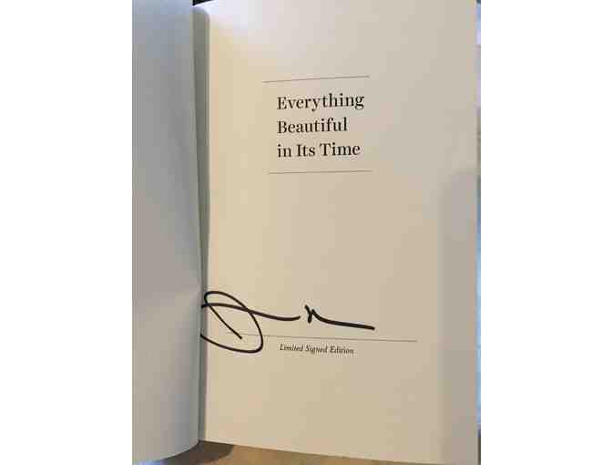 Everything Is Beautiful In Its Time! Signed by Jenna Bush Hager!