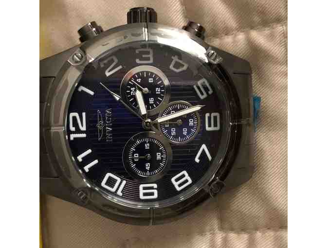 Chronograph Invicta Mens #16012  Watch with Metal Band! New!