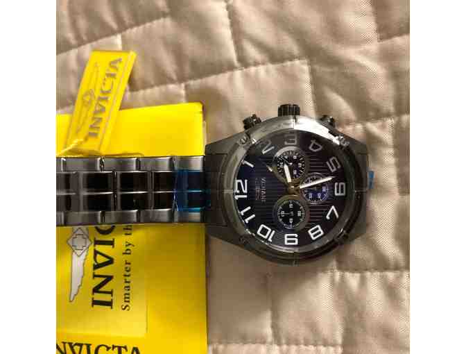 Chronograph Invicta Mens #16012  Watch with Metal Band! New!