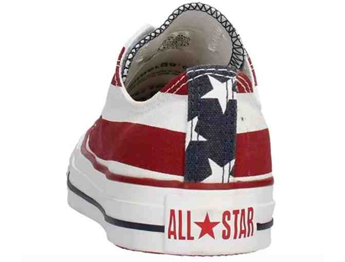 Patriotic Flag Converse Size M8/ W10!