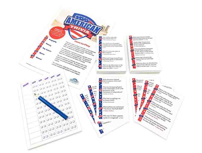 American Trivia Game! Perfect For Teens & Adults!