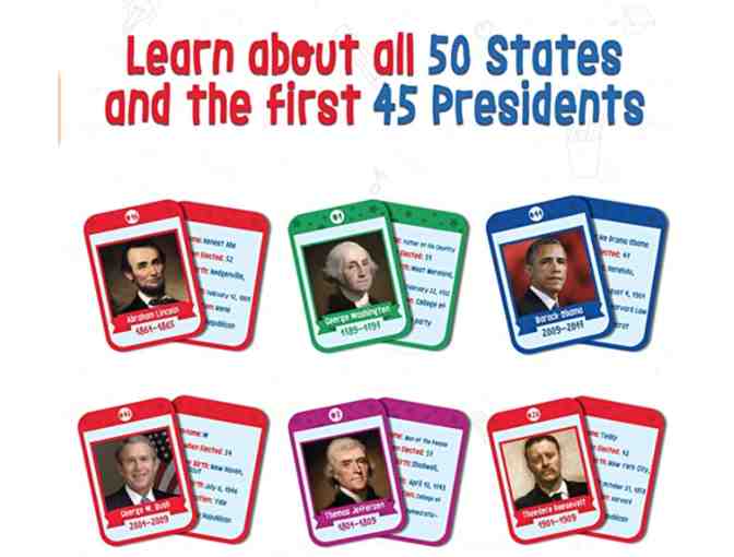 United States Flashcards! Perfect For Learning States & Presidents!!