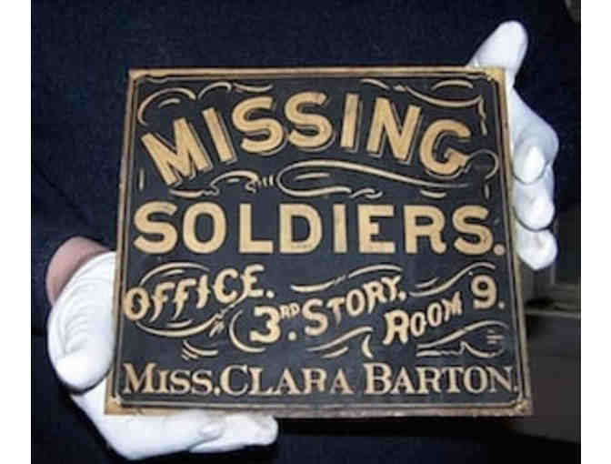 Made From Wood From Clara Barton's Office: Clara Barton Rhodium and 24K Twist Ballpoint