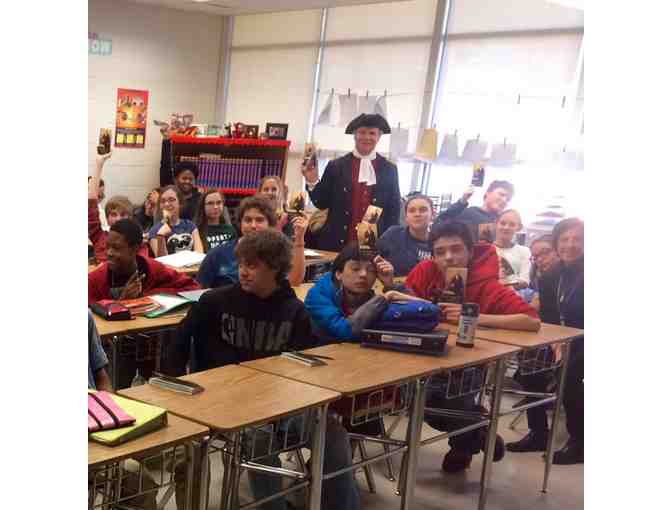 Invite Gary Porter as 'James Madison' to Your Club/Group!  Virtual Appearance!