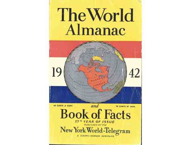 Tenting on the Plains & 1942 World Almanac