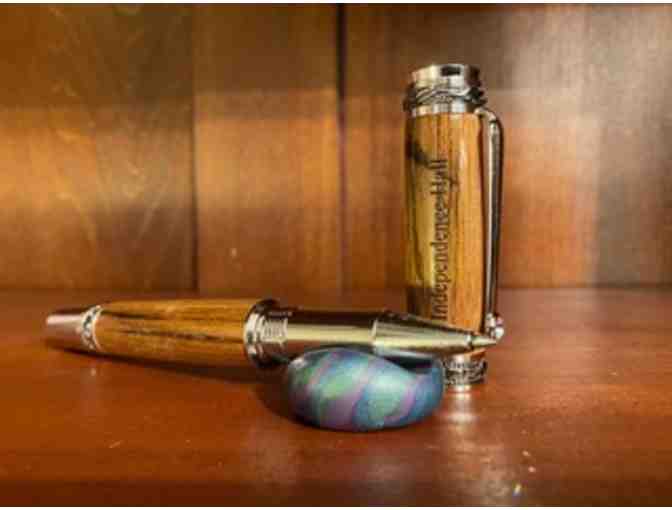 Handcrafted From Wood Actually From Independence Hall: HS Elegant Rollerball!