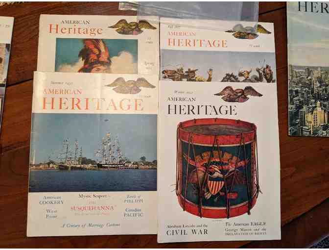 Rare and Valuable: 1951, 1952, 1953 Years Of American Heritage Magazine