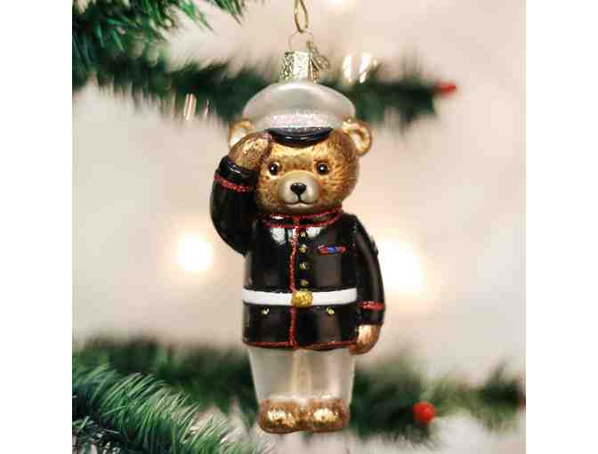 Two Exquisite Marine Christmas Ornaments