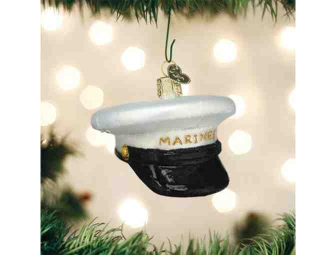 Two Exquisite Marine Christmas Ornaments