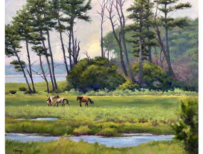 The Talented Artist, Cindi Berry, Donates a 11' x 14' Custom Oil Painting!