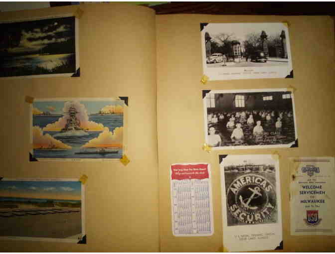 World War II Vet Scrapbook, 1944.