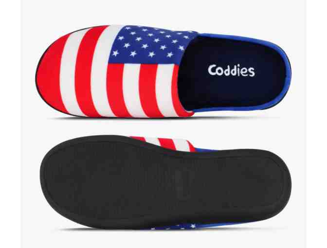 Coddies Flag Slippers- Men's 10.5 - 12