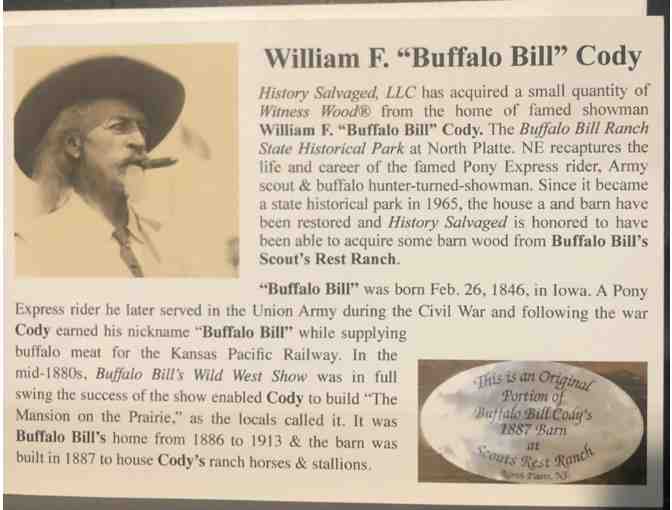 Buffalo Bill- History Salvaged Pen - Twist Ballpoint