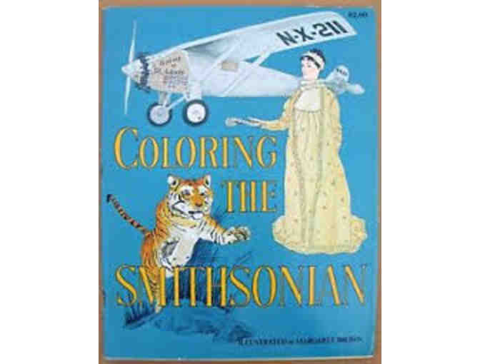 'Coloring the Smithsonian' 1974 Collectible!  Illustrated by Margaret Brown!