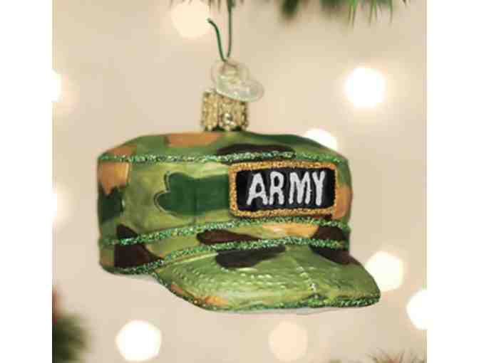 Army Cap Ornament- Old World Christmas