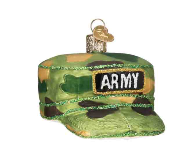 Army Cap Ornament- Old World Christmas