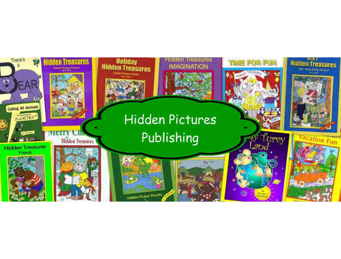 'Holiday Hidden Treasures: Hidden Picture Puzzles for Special Celebrations' by Liz Ball!