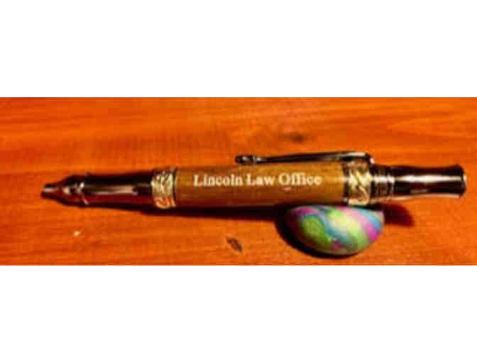 A Collectible Treasure! LINCOLN LAW OFFICE Twist Ballpoint