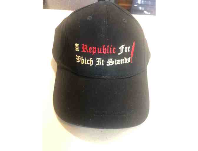 A Vintage Constituting America Black Hat: A Republic For Which It Stands - Never Worn