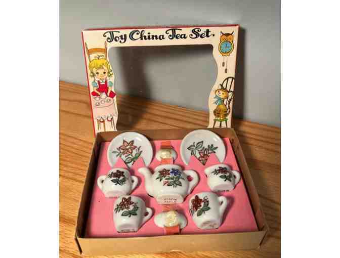 Vintage Toy China Tea Set