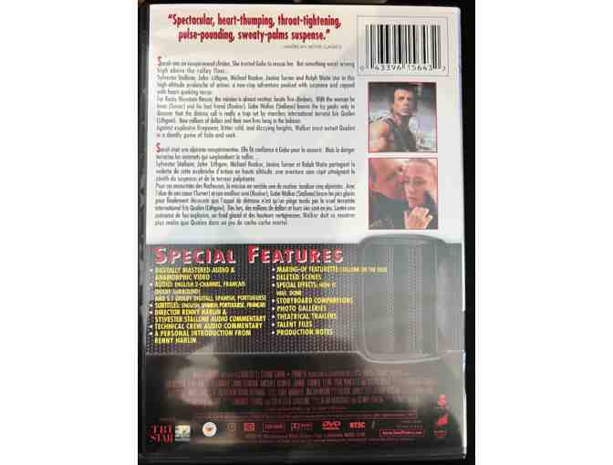 A Collector's Edition of the thrilling 'Cliffhanger' Movie, Autographed by Janine Turner!!