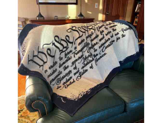 US Constitution Wool Blanket