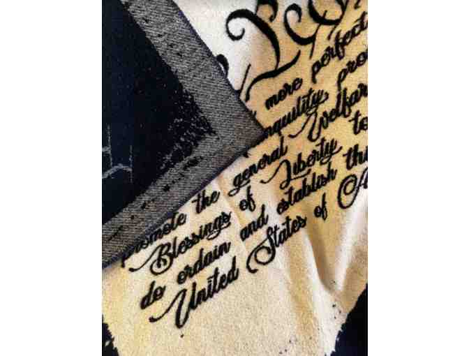 US Constitution Wool Blanket