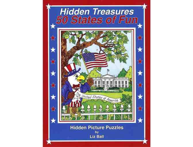 'Summer Fun  Hidden Treasures' by Liz Ball, Author and Illustrator!  Autographed!