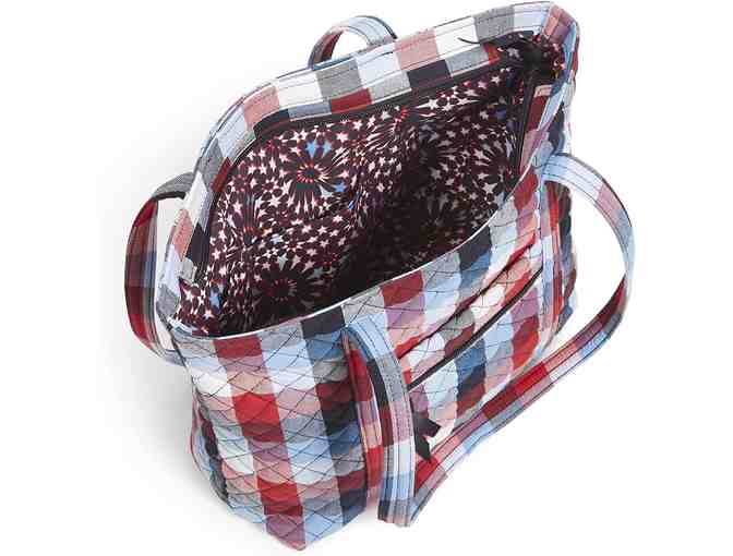 Patriotic Vera Bradley Women's Cotton Small Tote Bag