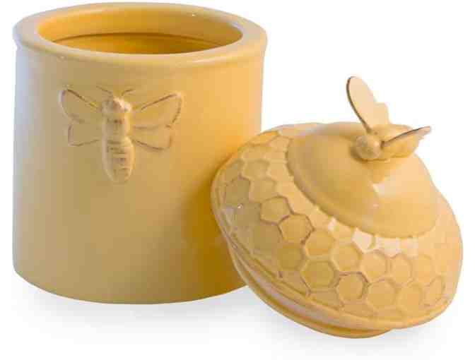 Honeycomb Ceramic Goody Jar