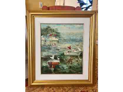 Gorgeous Sailboat Painting!