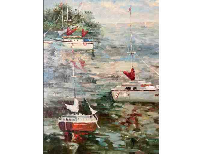 Gorgeous Sailboat Painting!