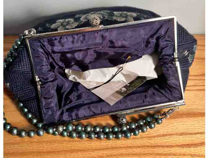Vintage Needlepoint Bag- The Stylish Sloane