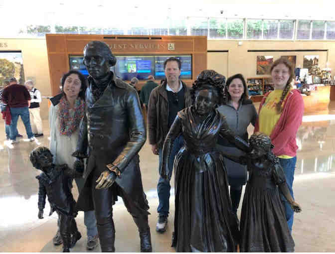 Cathy Gillespie and VIP Tour of Mt. Vernon Plus Lunch at Mt. Vernon!