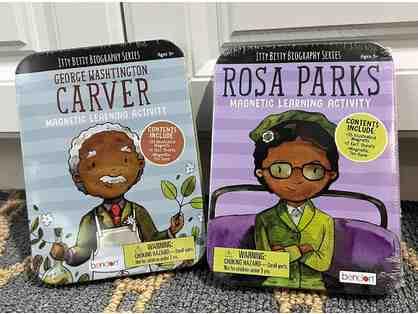 Rosa Parks and George Washington Carver Magnetic Learning Activity