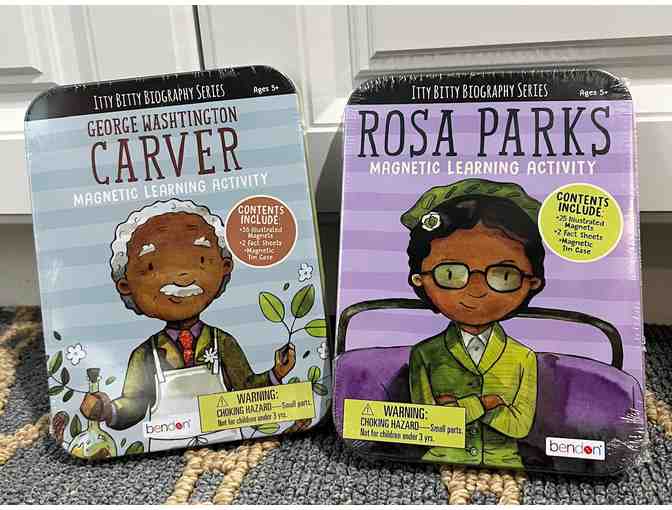 Rosa Parks and George Washington Carver Magnetic Learning Activity - Photo 1