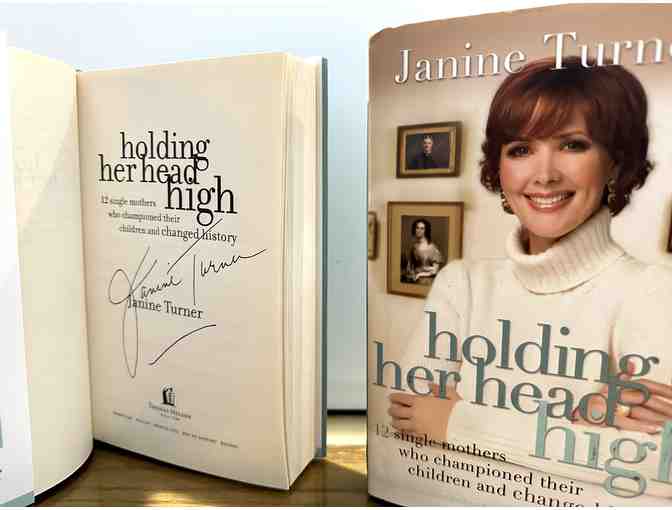 Autographed! "Holding Her Head High," by Janine Turner! - Photo 1