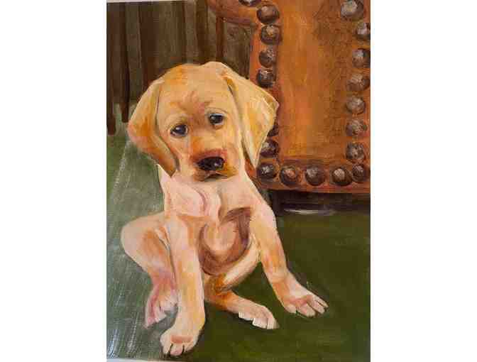 A Custom Painting from Pet Portraits Philanthropy!