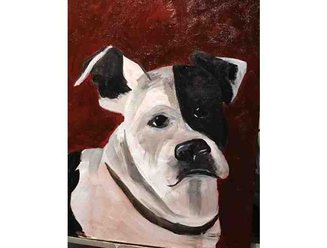 A Custom Painting from Pet Portraits Philanthropy!