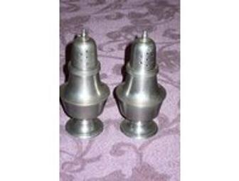 Woodbury Pewter Salt & Pepper Shakers