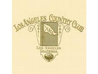 Live Auction: THREESOME AT LOS ANGELES COUNTRY CLUB
