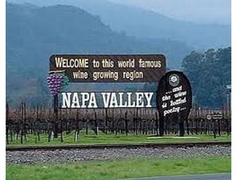 Live Auction: Jet Trip to Napa Valley