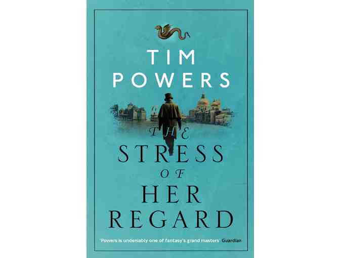 THE STRESS OF HER REGARD - SIGNED NOVEL WITH AUTHOR'S PERSONAL SKETCH