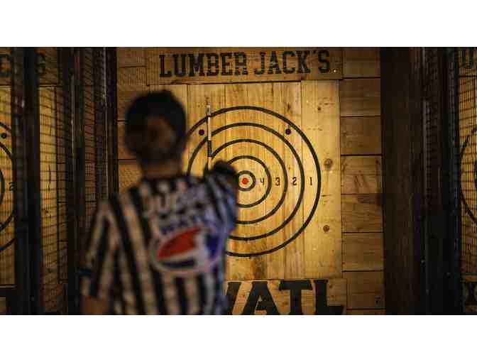 LUMBER JACK'S AXE THROWING - AXE THROWING FOR 2 ADULTS
