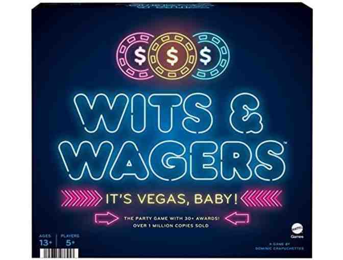 WITS AND WAGERS - IT'S VEGAS BABY TRIVIA GAME
