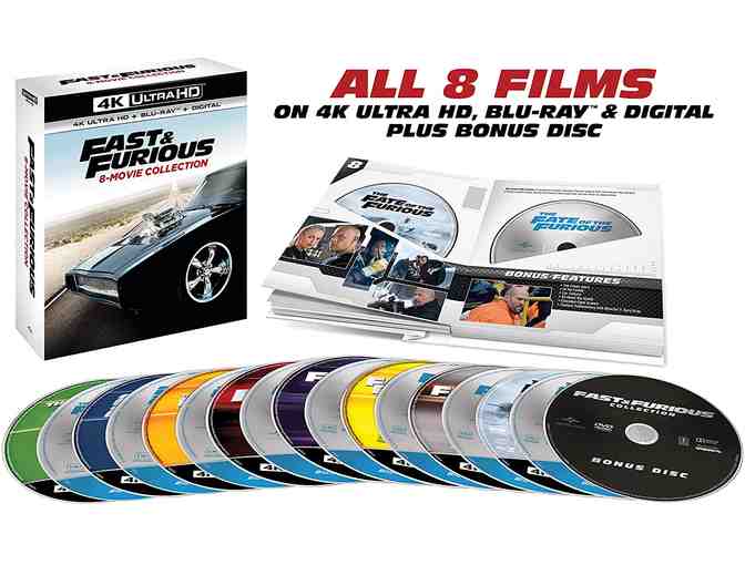 FAST AND FURIOUS 8-MOVIE COLLECTION