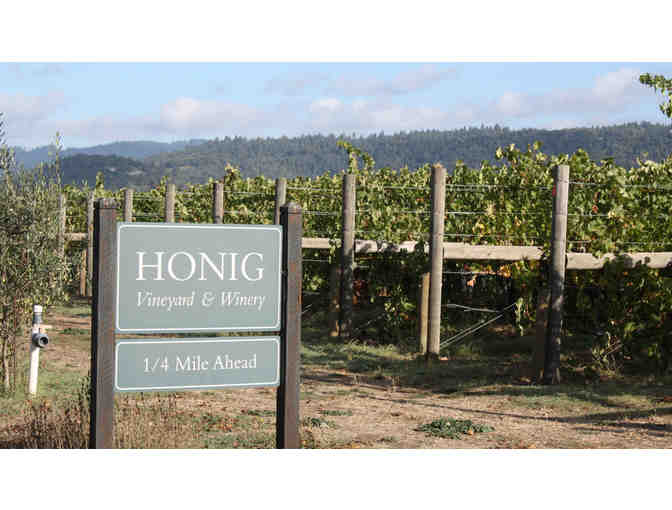 HONIG VINEYARD AND WINERY - TERRACE TASTING FOR FOUR (4)